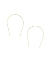 Silver Horseshoe Earrings