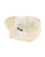 Sterling silver and rough cut tanzanite post earrings