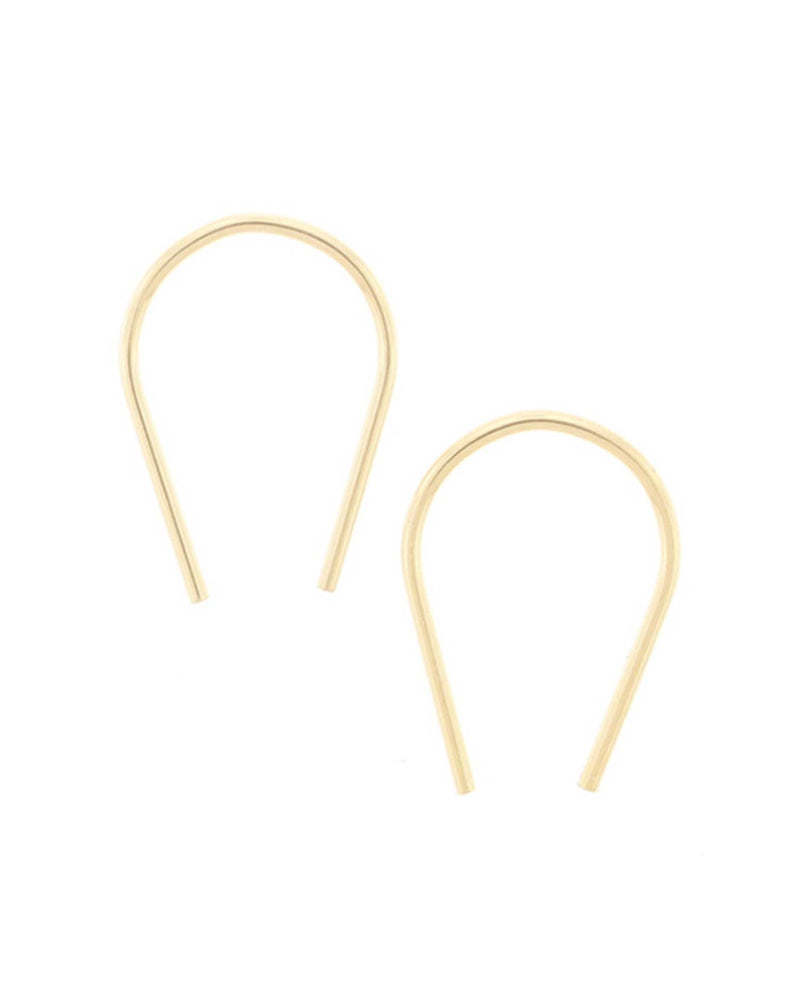 14k Gold-FIlled Horseshoe Earrings