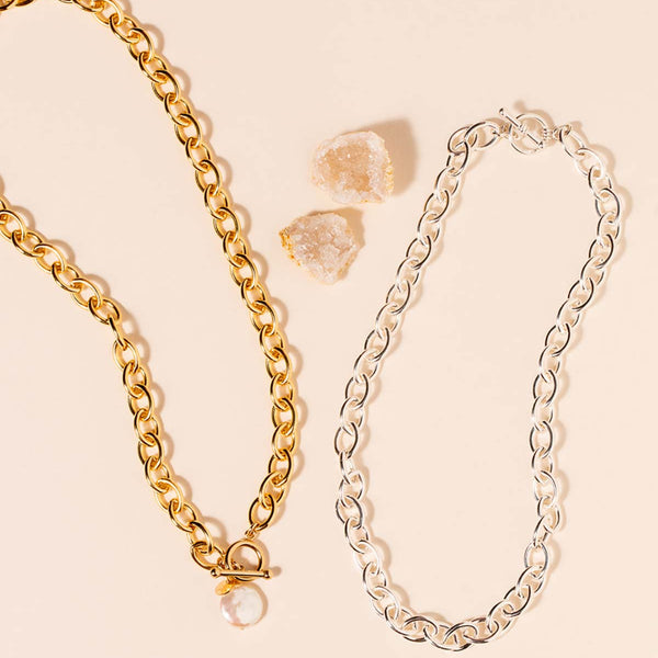 RePLAY(現在CTHY)HIGH-END CHAIN NECKLACE Rhys Heavy Link Cable Chain Necklace – Lustora