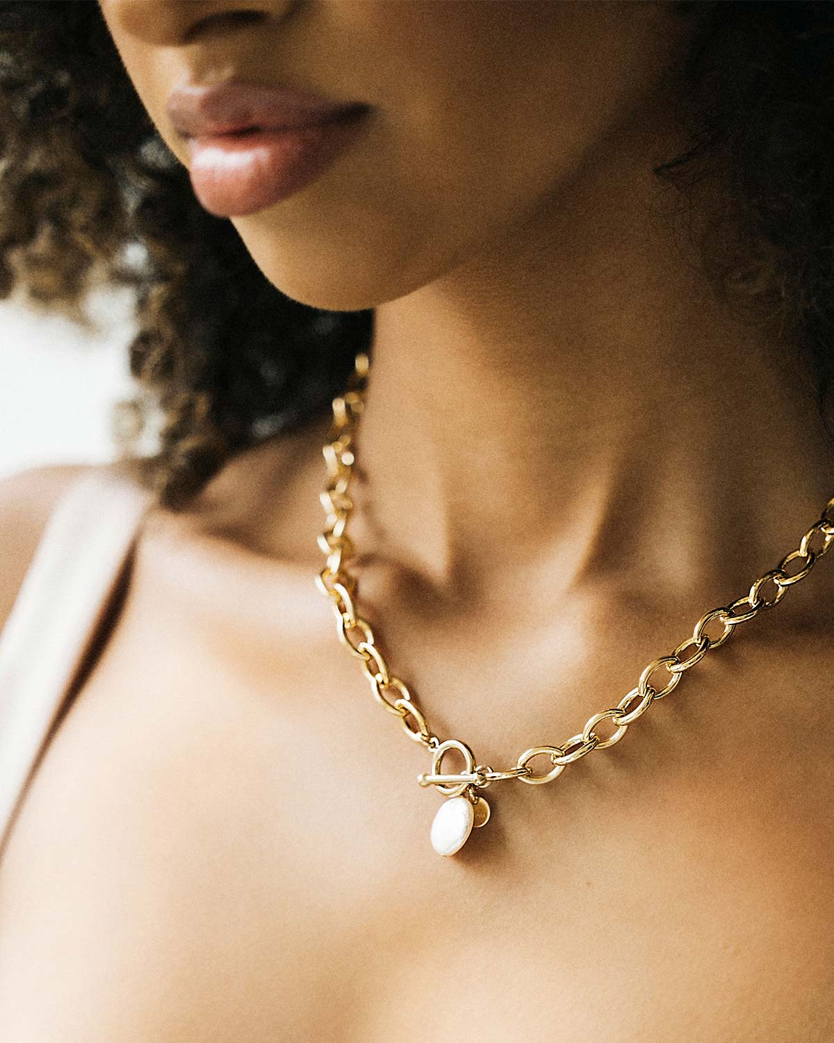 Rhys Heavy Link Cable Chain Necklace – Lustora