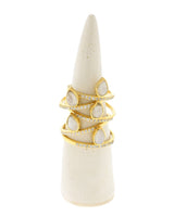 Veda Rainbow Moonstone Ring
